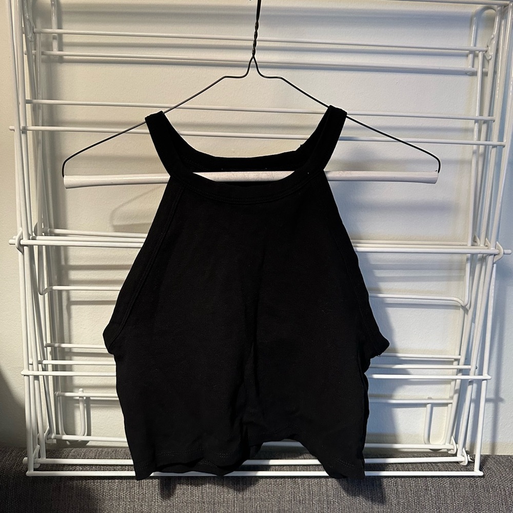 Black Zara Crop Top